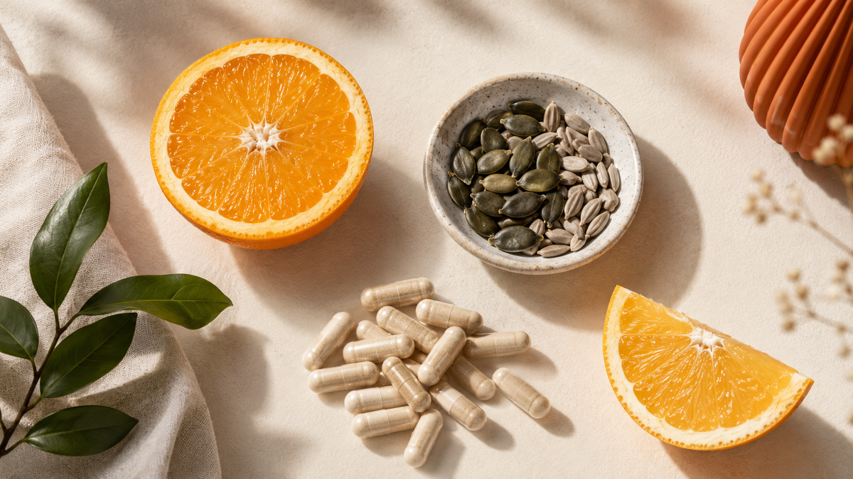 Vitamins and minerals with authorised Great Britain claims for normal immune function