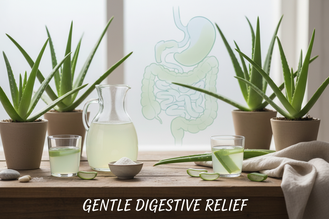 Strong but Gentle Natural Relief: Aloe Vera Stool Softener for Comfortable Elimination - The Health Improvers