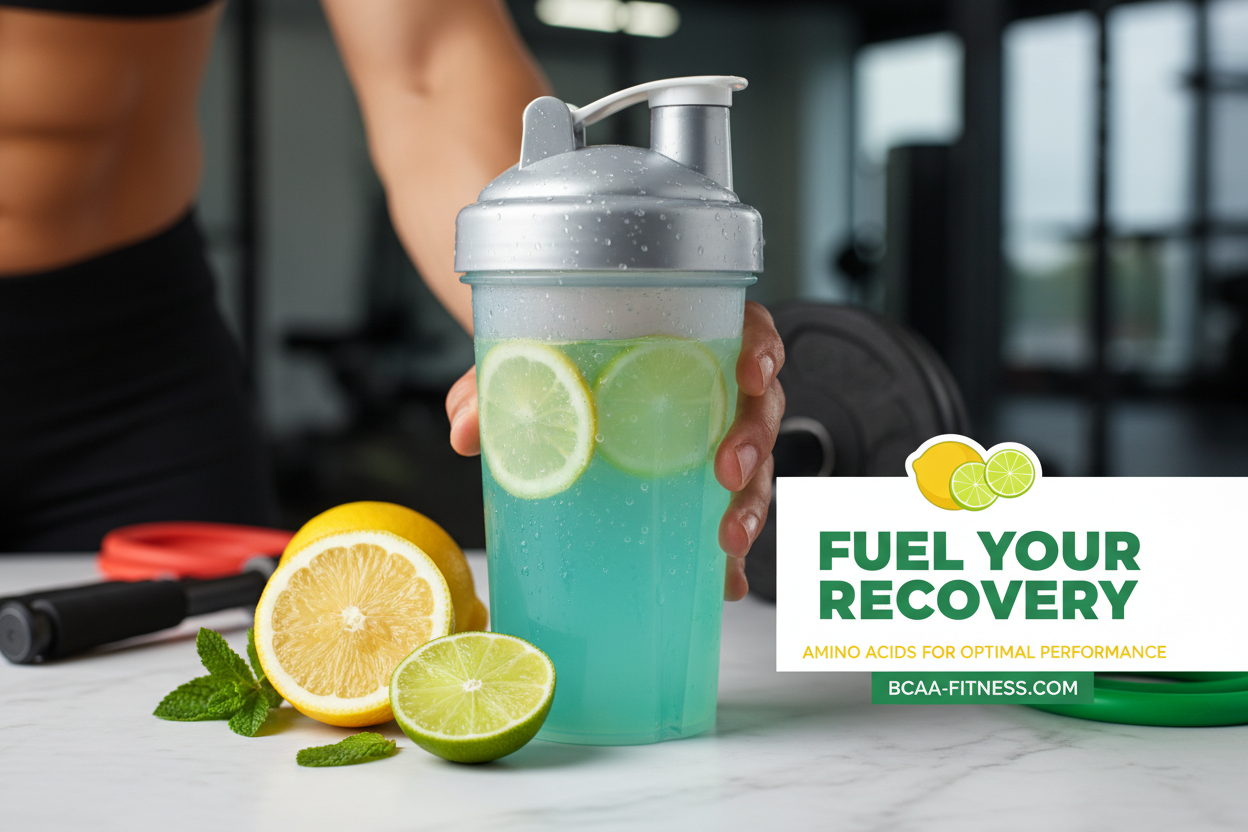BCAA Lemon & Lime: Essential Amino Acids for Muscle Recovery & Performance - The Health Improvers
