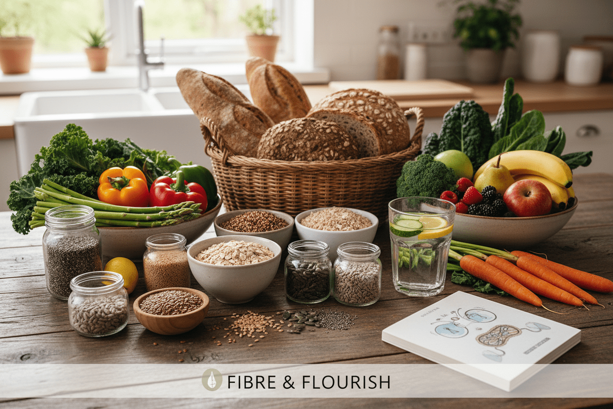 Fibre Complex: Natural Stool Softener for Digestive Regularity, Bloating & Gut Balance - The Health Improvers