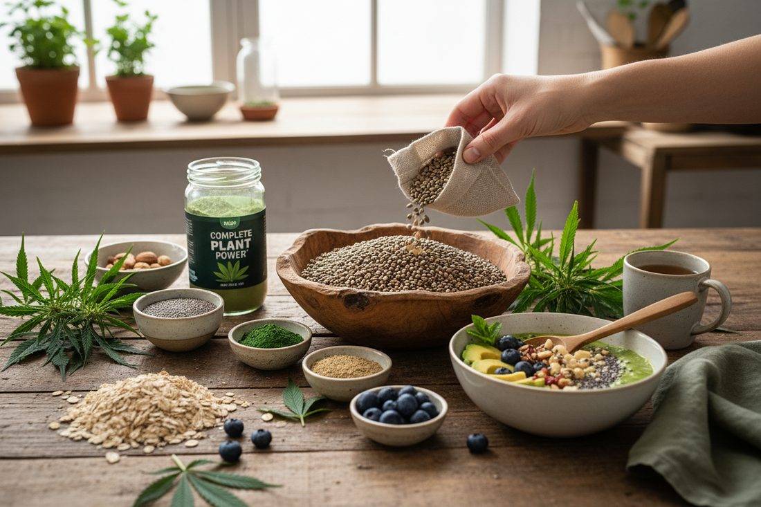 Hemp Protein: Complete Vegan Protein Powder with Superfoods & Fibre - The Health Improvers