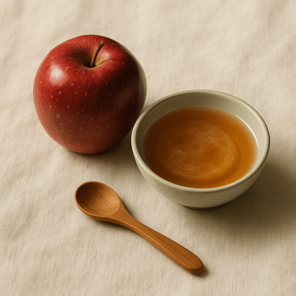 Apples, liquid vinegar, capsules and gummies illustrating a 2026 UK ACV supplement comparison