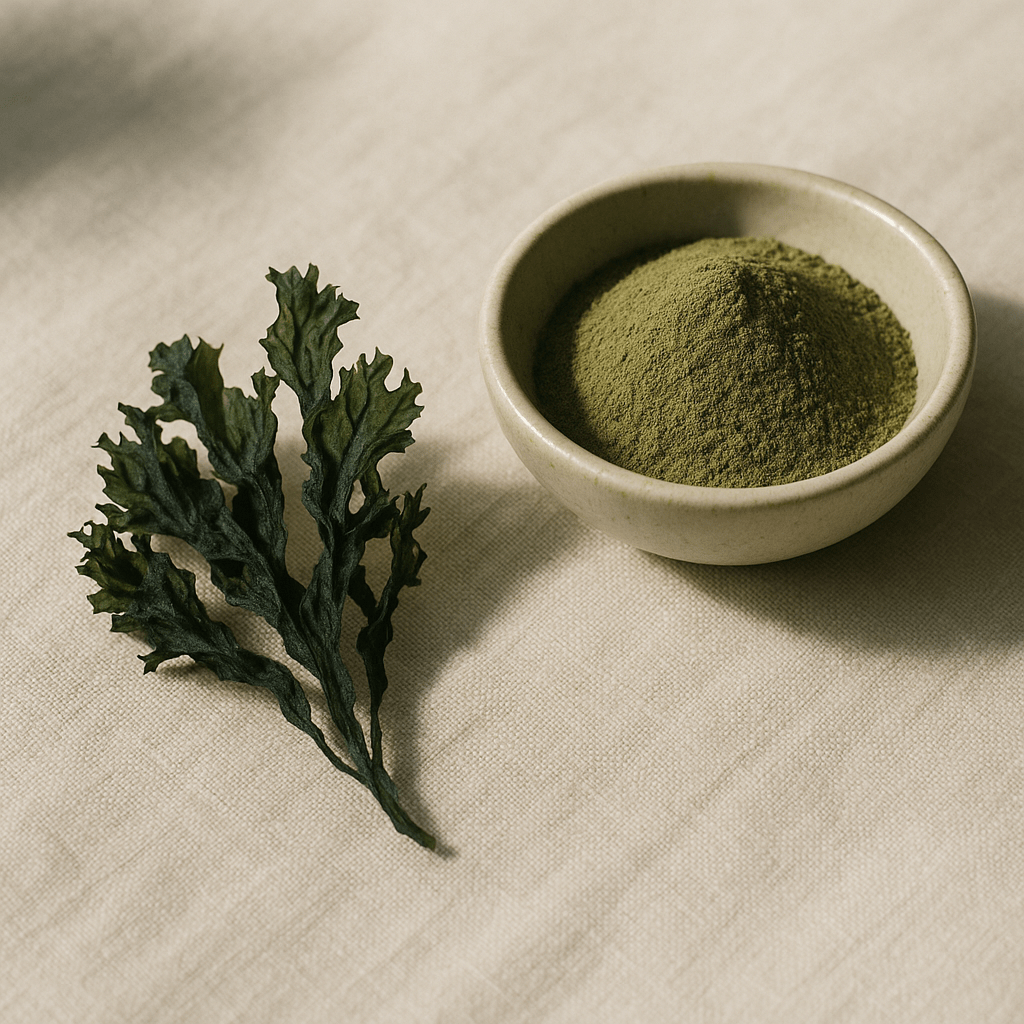 Kelp and bladderwrack supplements compared by iodine dose, capsule count, testing and price