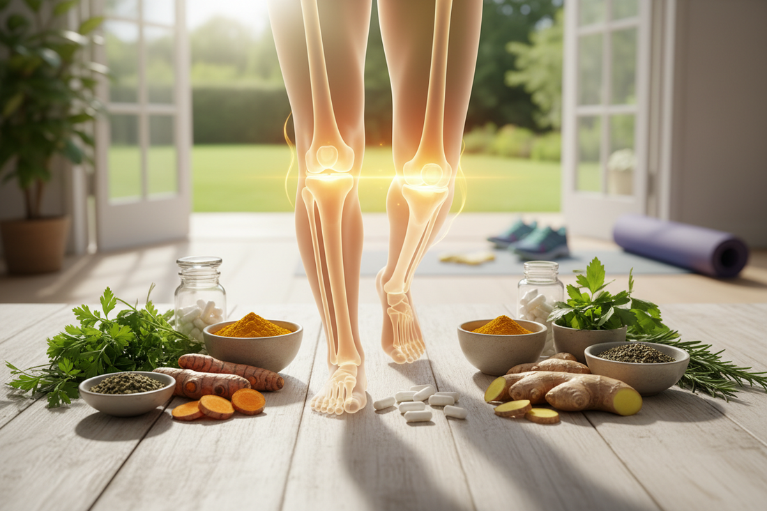 Glucosamine & Turmeric Complex: Joint Support with MSM, Collagen & Herbs - The Health Improvers