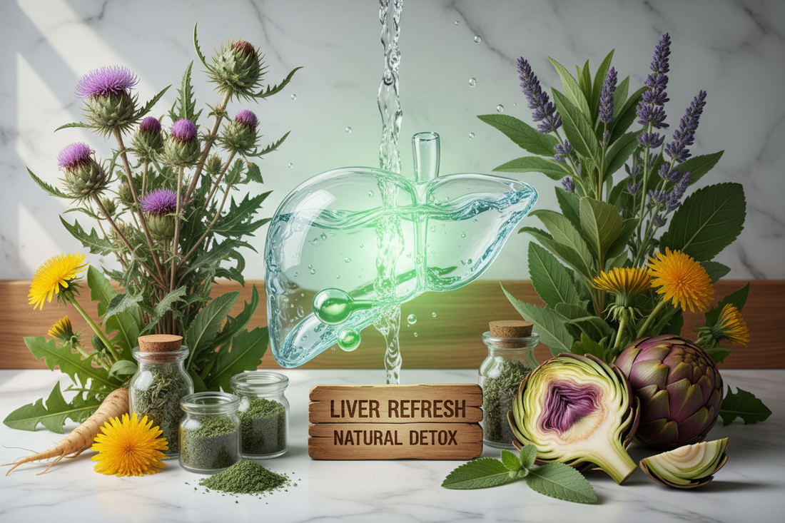 Liver & Gallbladder Complex: Natural Detox, Cleanse & Cell Protection Support - The Health Improvers