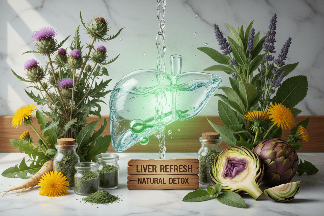 Liver & Gallbladder Complex: Natural Detox, Cleanse & Cell Protection Support - The Health Improvers