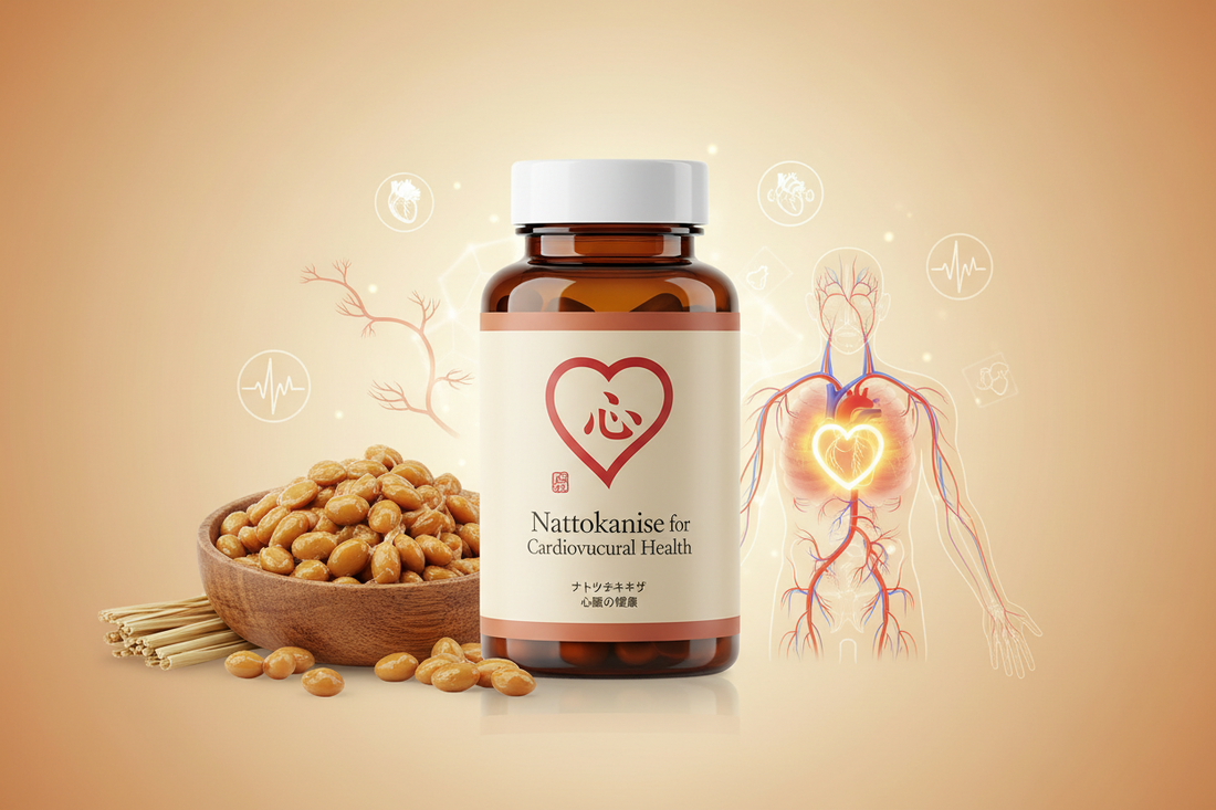 Nattokinase Complex 100mg: 2000 FU for Cardiovascular & Heart Health Support - The Health Improvers