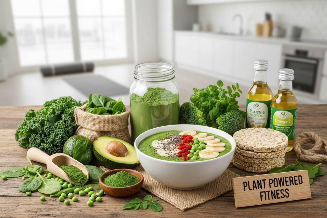 Pea Protein: Plant-Based Protein & Superfood Blend for Vegan Muscle Building - The Health Improvers