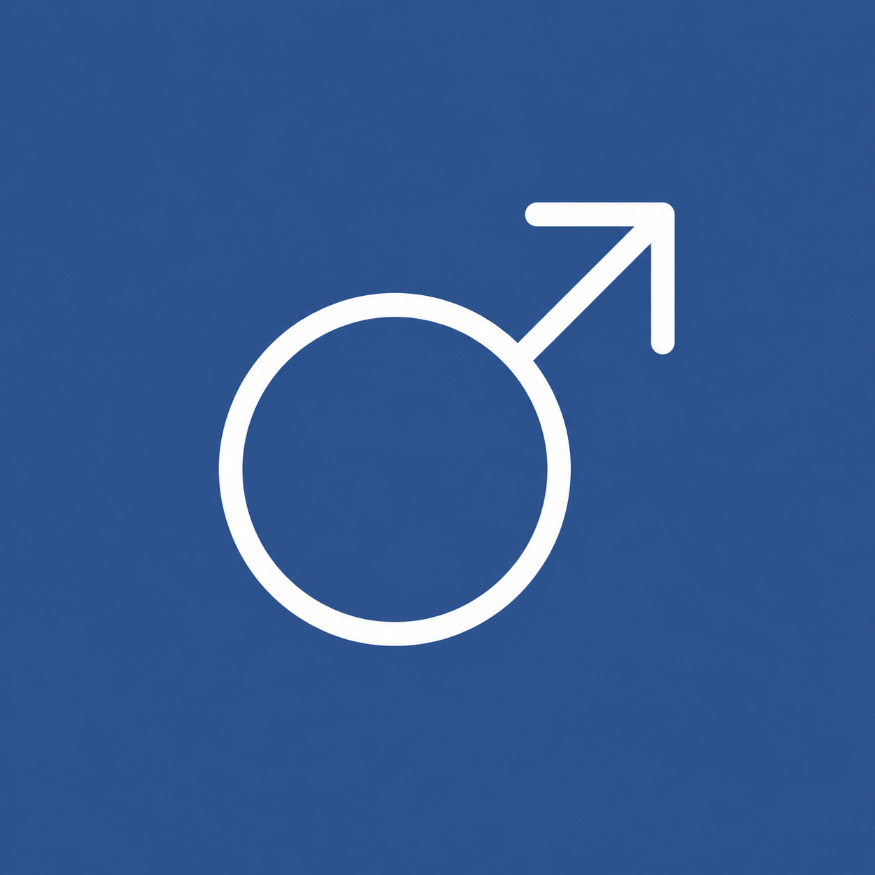 Mars symbol icon — Men's Health Supplements