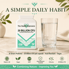 20 Billion CFU probiotic as a simple daily habit in an everyday routine