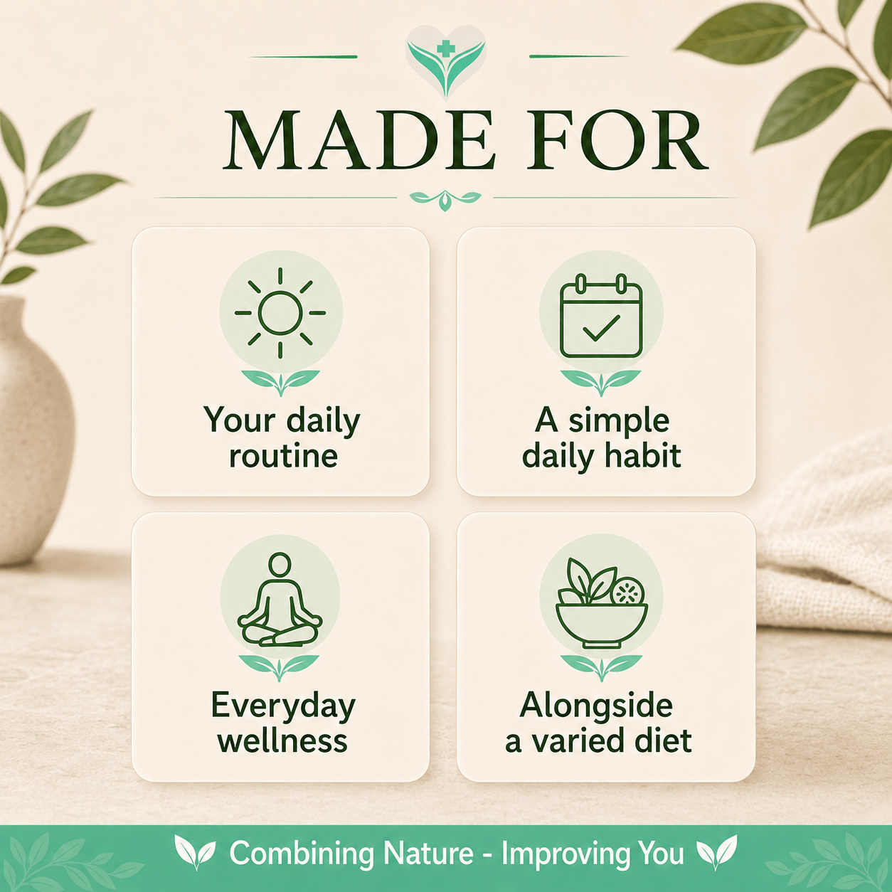 20 Billion CFU probiotic made for everyday life and daily routines