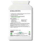 20 Billion CFU Probiotics 4 Digestion Gut Health & Bloating Supplement Capsules - The Health Improvers