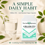 4 Billion CFU probiotic as a simple daily habit in an everyday routine