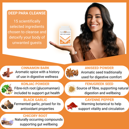 Parasite Cleanse Supplement for Humans | Natural Parasite Detoxification The Health Improvers