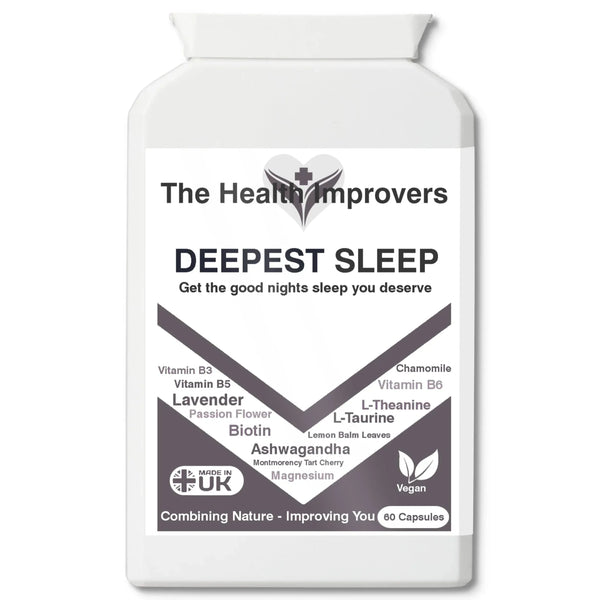 Deepest Sleep | Advanced Herbal Sleeping Tablets UK | Vegan |