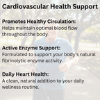 Nattokinase Complex 100mg - supplement facts label