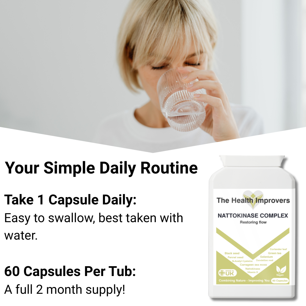 Nattokinase Complex 100mg - ingredient breakdown