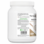 Rice Protein Powder  – Vegan with Chicory, Green Tea & Guarana The Health Improvers