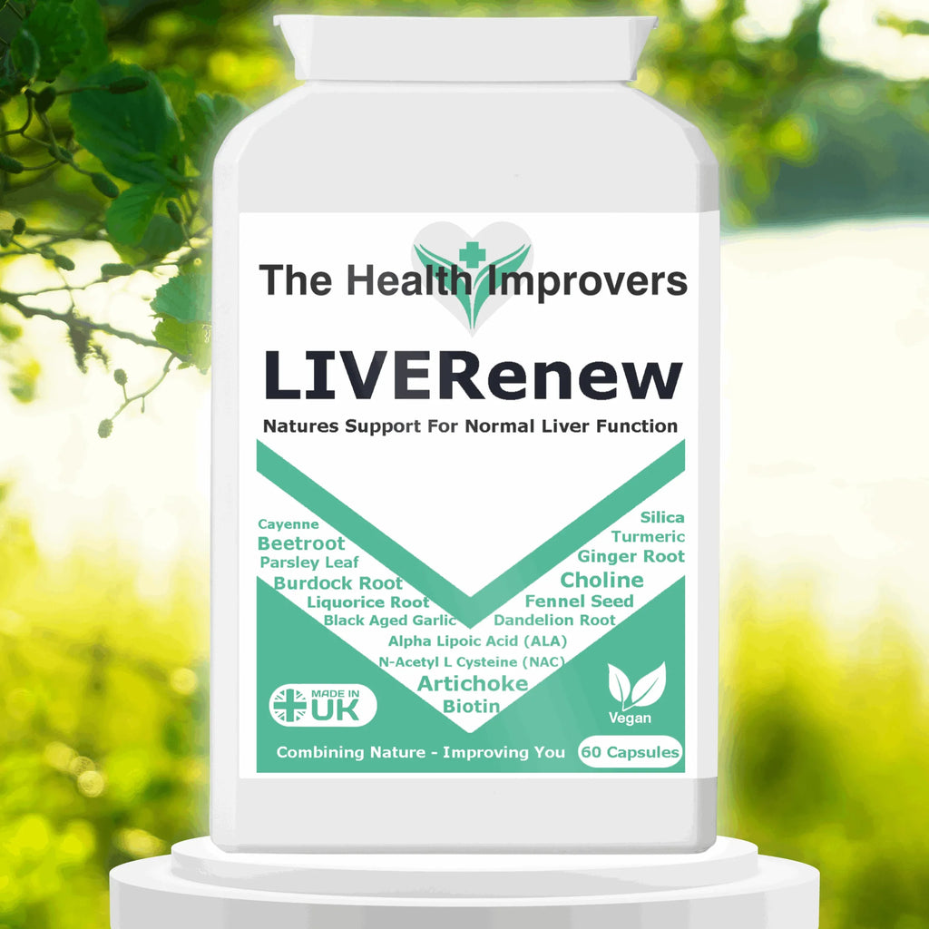 Liver & Gallbladder Complex Supplement | Natural Detox, Cleanse & Cell Protection - The Health Improvers