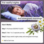 Strong & Effective Night Time Supplement with Magnesium | Vegan | UK Made - The Health Improvers