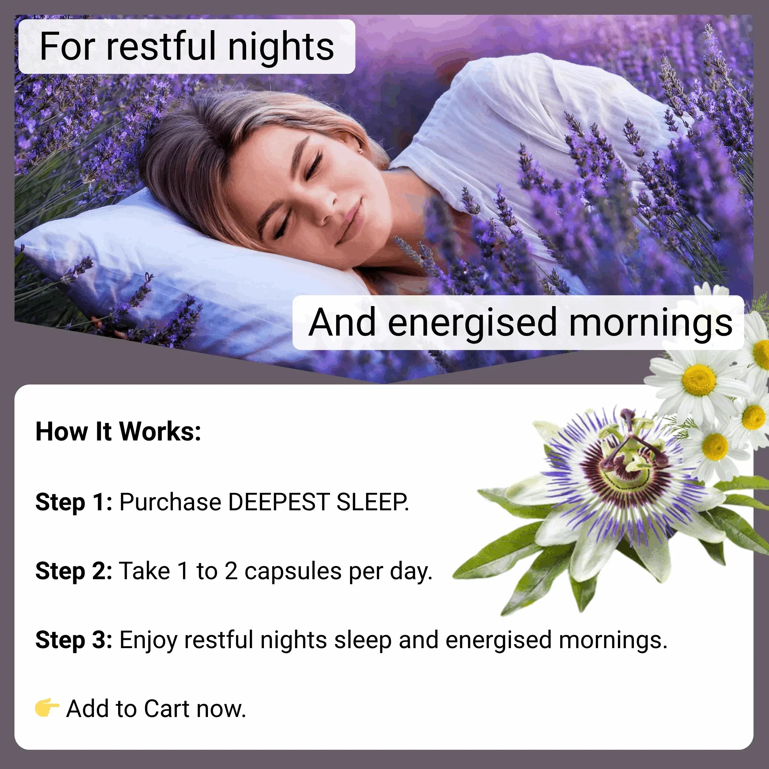 Strong & Effective Night Time Supplement with Magnesium | Vegan | UK Made - The Health Improvers