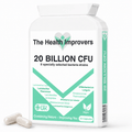 High Strength Probiotic 20 Billion CFU bottle by The Health Improvers