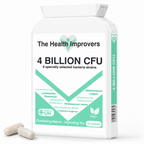 4 Billion CFU Vegan Probiotic bottle by The Health Improvers