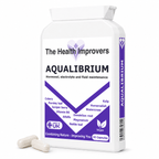 Aqualibrium supplement bottle by The Health Improvers