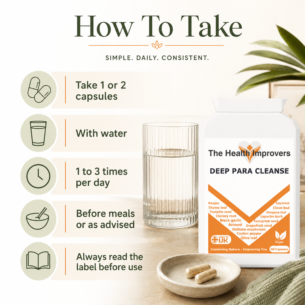 Deep Para Cleanse | Advanced Intestinal Defence & Gut Environment Reset