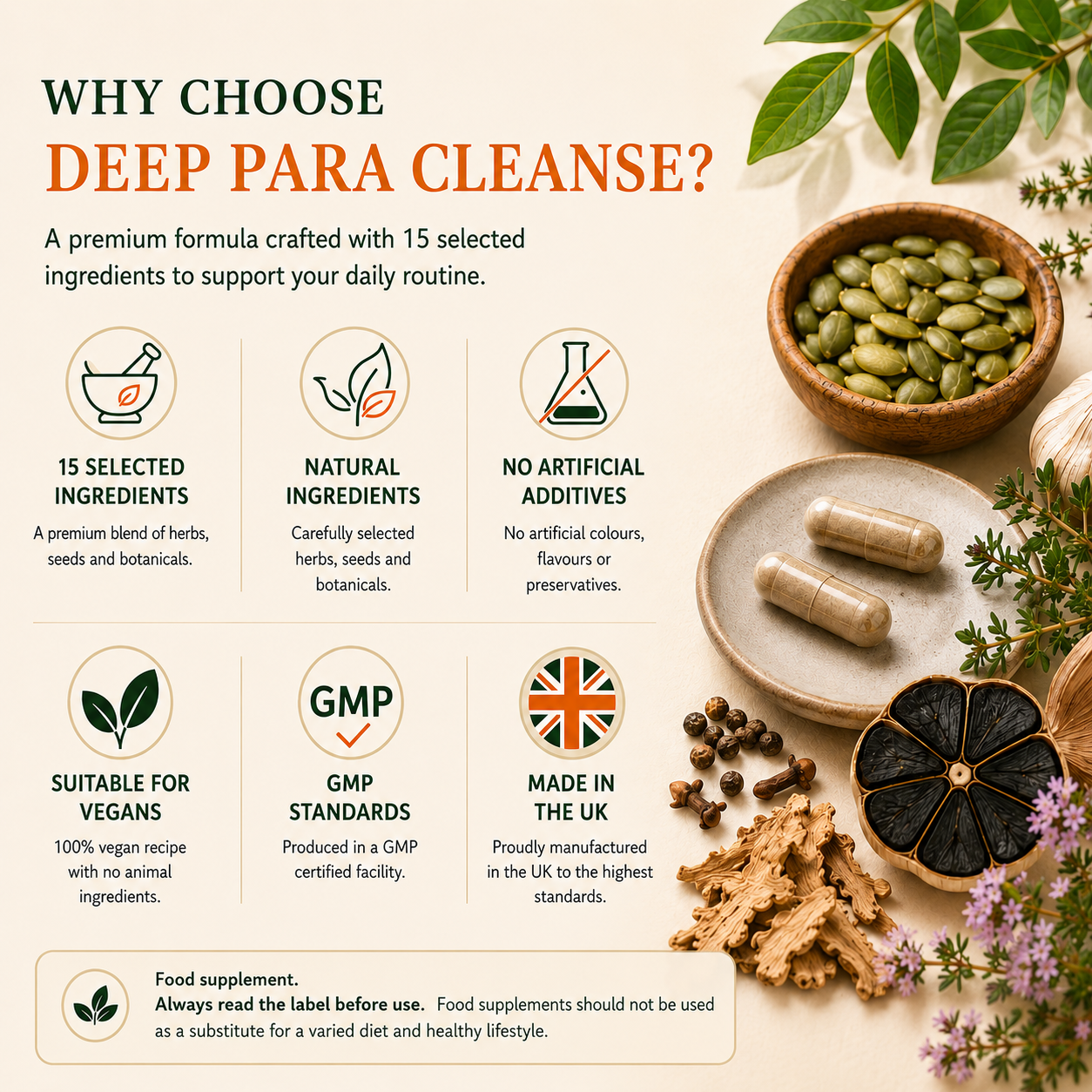 Deep Para Cleanse | Advanced Intestinal Defence & Gut Environment Reset