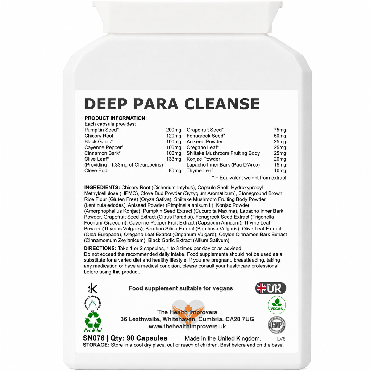 Deep Para Cleanse | Advanced Intestinal Defence & Gut Environment Reset
