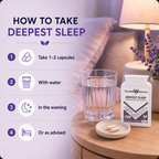 Deepest Sleep | Advanced Herbal Sleeping Tablets UK | Vegan |