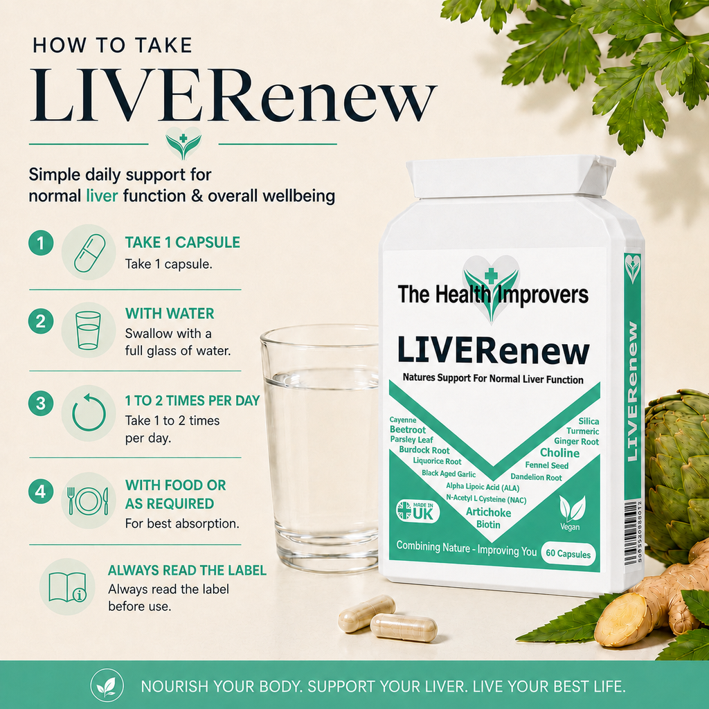 Liver & Gallbladder Support Complex | Artichoke, Choline & NAC | UK