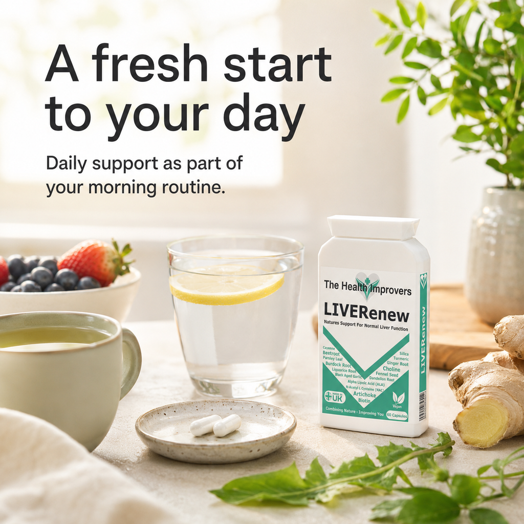 Liver & Gallbladder Support Complex | Artichoke, Choline & NAC | UK