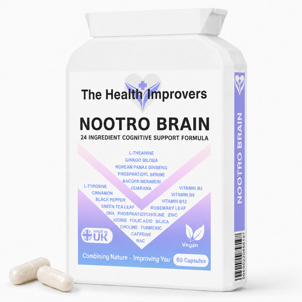 Nootropic Brain Supplement for Focus, Memory, Energy & Mental Performance