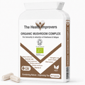 Organic Multi-Mushroom Complex bottle by The Health Improvers