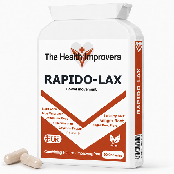Fast Constipation Relief UK | Natural Vegan Stool Softener — Rapido-Lax