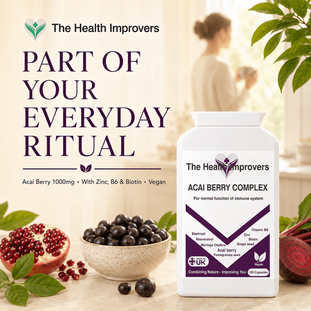 Acai Berry Complex supplement as part of an everyday wellness routine