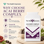 Why choose Acai Berry Complex, with zinc and vitamin B6 for normal function of the immune system, plus acai berry and botanicals