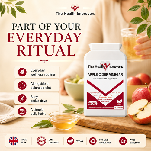 Apple Cider Vinegar Complex supplement as part of an everyday wellness routine