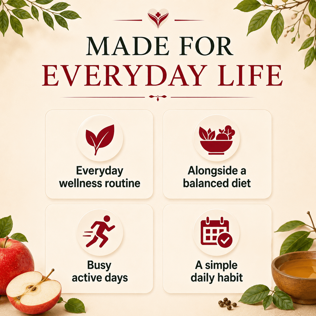Apple Cider Vinegar Complex made for everyday life and daily wellness