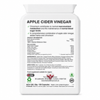 Apple Cider Vinegar Complex supplement facts and ingredients panel