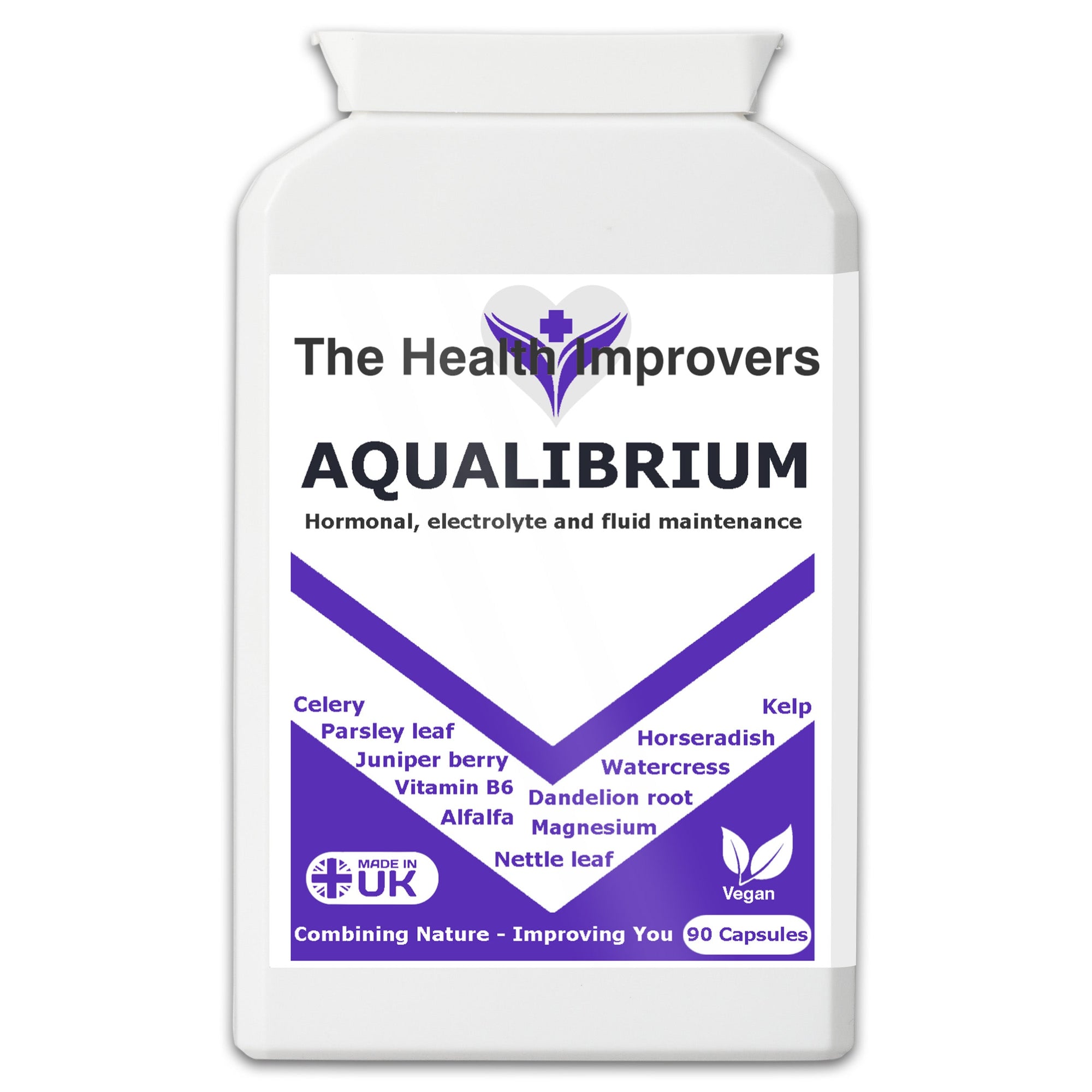 Aqualibrium | Water Balance Supplement | Vegan | The Health Improvers