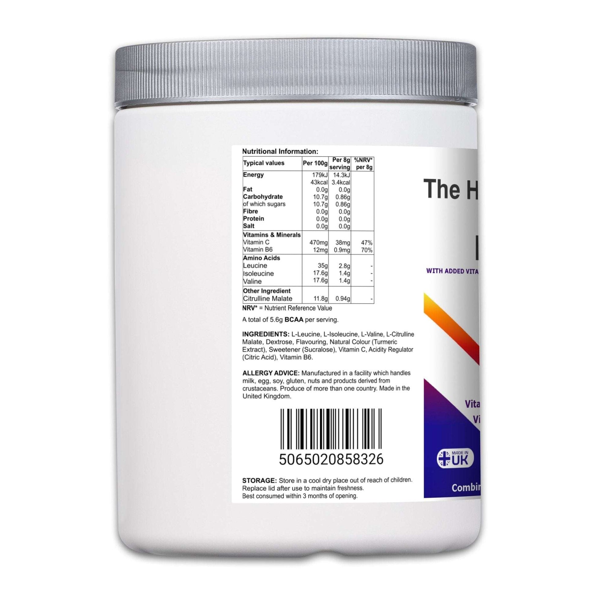 Branched Chain Amino Acids Drink Mix | BCAA 2:1:1 - The Health Improvers