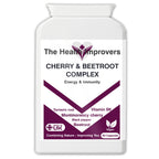 Cherry & Beetroot Complex Supplement for Improved Immunity | 4500mg | Vegan | The Health Improvers