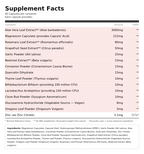 Yeast Infection Treatment - front of bottle - UK made vegan supplement
