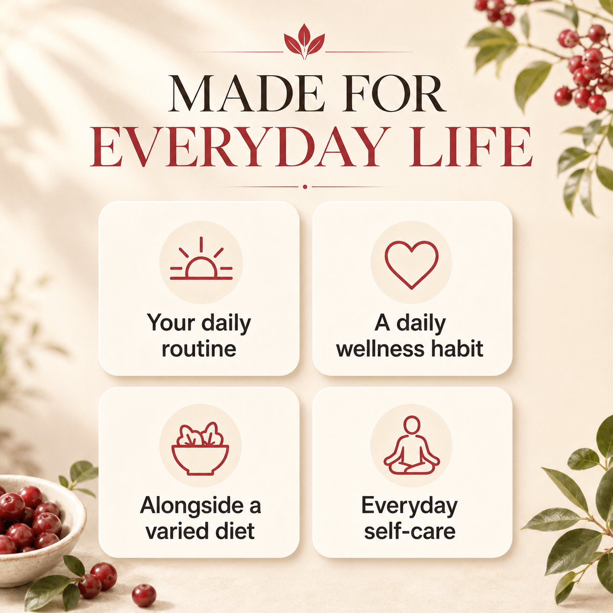 D-Mannose Ultimate Complex made for everyday life and daily wellness