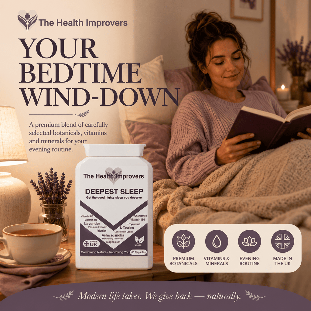 Your bedtime wind-down, Deepest Sleep as part of a calm evening routine