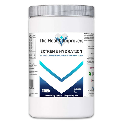 Electrolyte & Carbohydrate Drink Mix for Rapid Hydration & Endurance Support - The Health Improvers