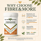 Why choose Fibre&More, glucomannan contributes to weight loss in the context of an energy-restricted diet, with psyllium husk, inulin and FOS